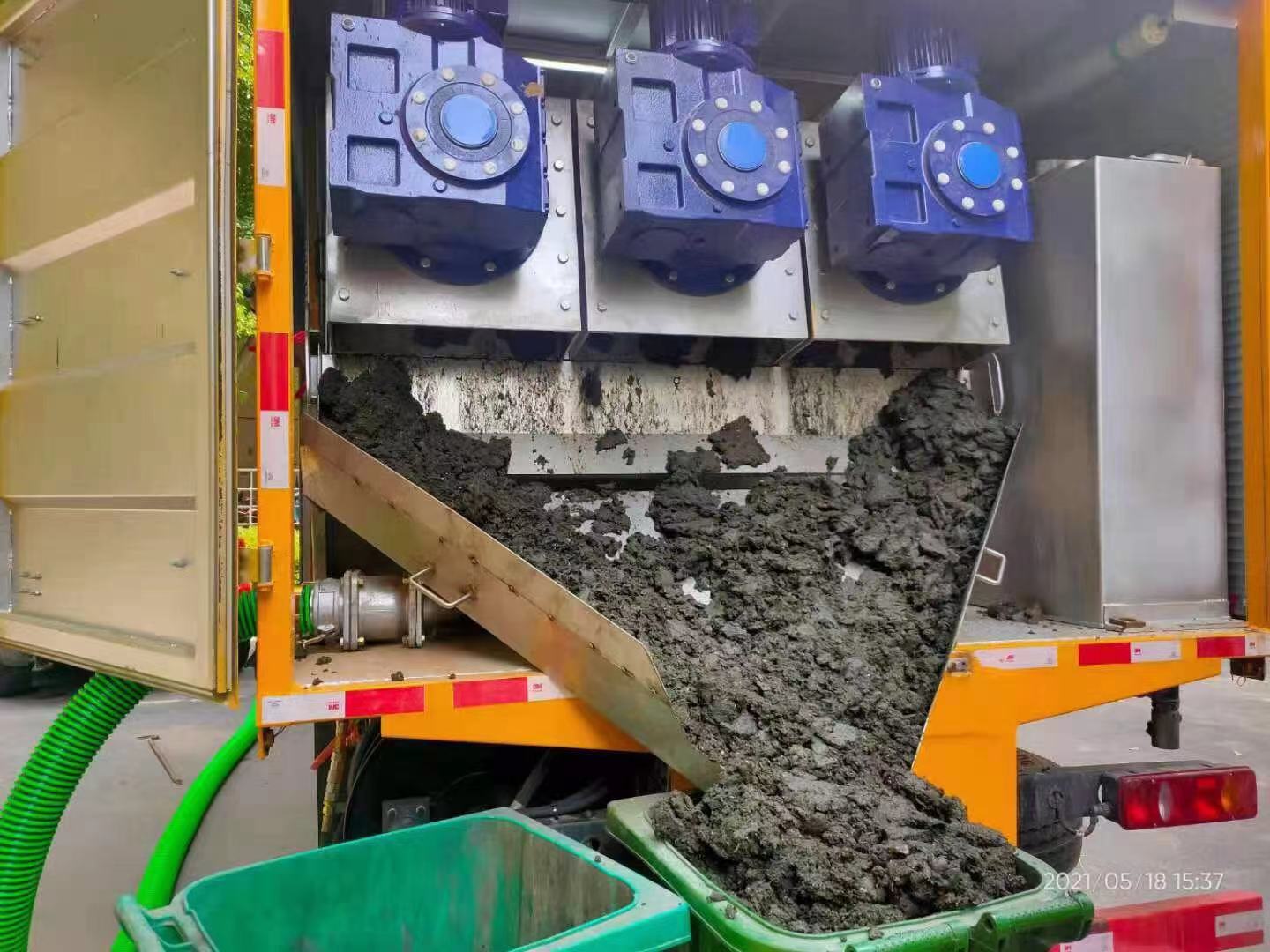 安岳化粪池清掏城市维护站-泥浆净化干湿分离处理